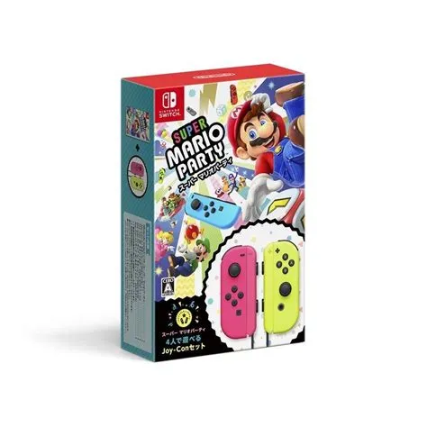 Can you play mario party without joy-con