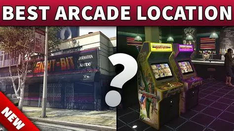 Does it matter what arcade machines you buy in gta