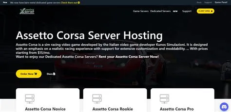 Can i host an assetto corsa server