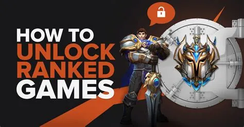 How many games does it take to unlock ranked