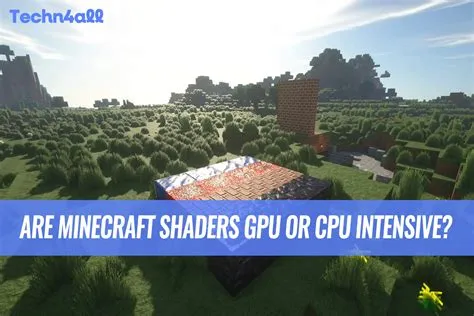 Is modded minecraft more cpu or gpu intensive