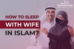 Can i sleep next to my wife during ramadan?