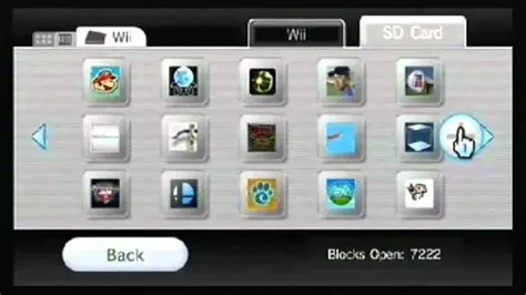 Are wii games saved to disk