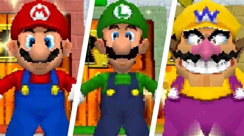 Can you unlock characters in super mario 64