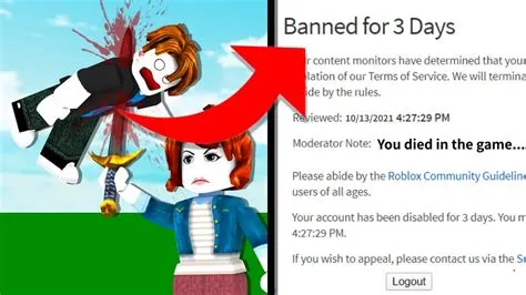 What to do if roblox bans you