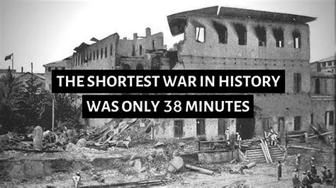 What is the shortest war in history