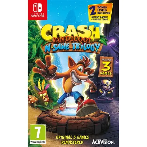 What game category is crash bandicoot