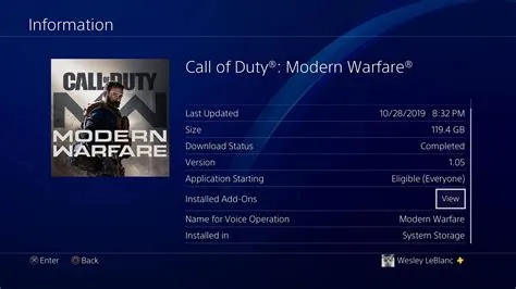 What is the minimum gb for ps4