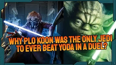 Could any jedi beat yoda