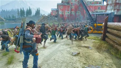 How big is each horde in days gone