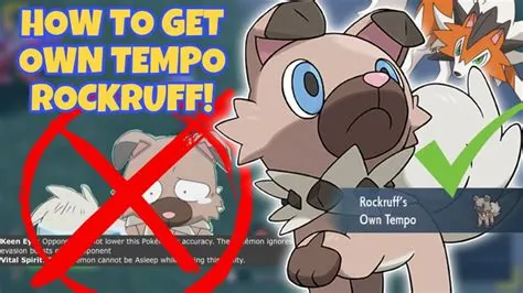 How rare is an own tempo rockruff