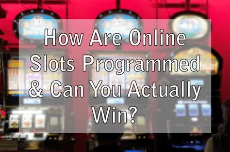 Are slots programmed