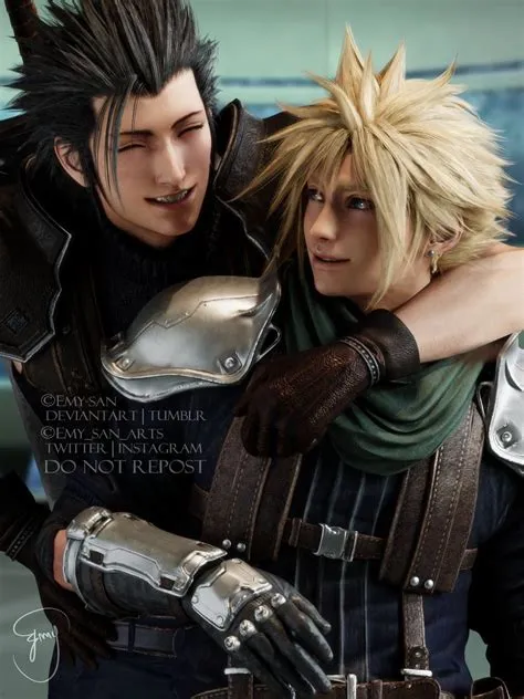 Is cloud zack in ff7