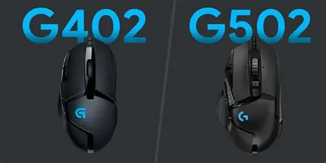 Is g402 heavier than g502