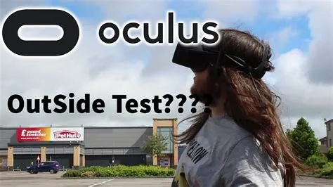 Why not use oculus outside