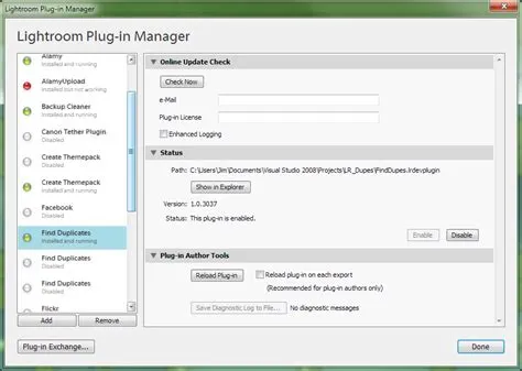 How do i open plugin manager