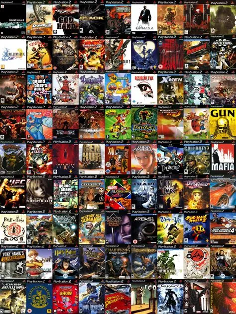 How many ps2 games were made