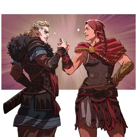 Do kassandra and eivor meet