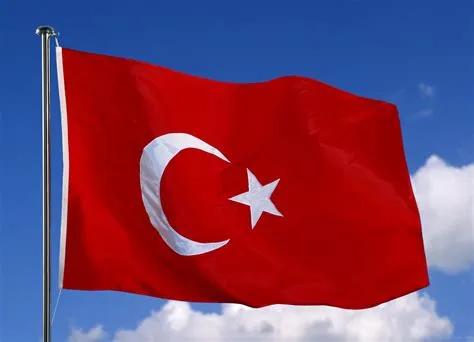 What flag is like turkey