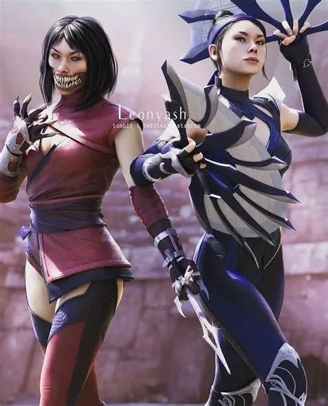 Why does mileena look like kitana