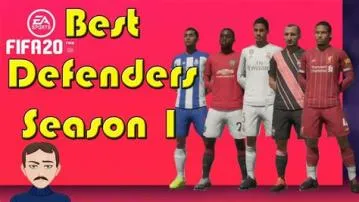 Who is the best defender in fifa 20?