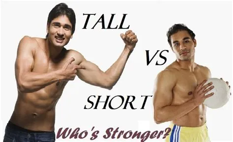 Are tall people stronger