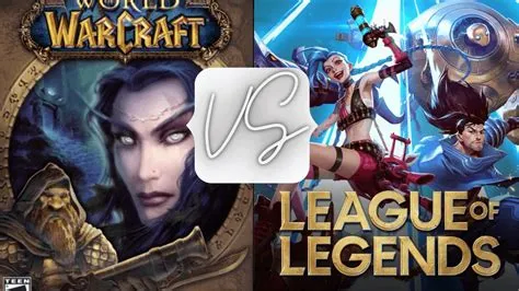 Is league bigger than wow