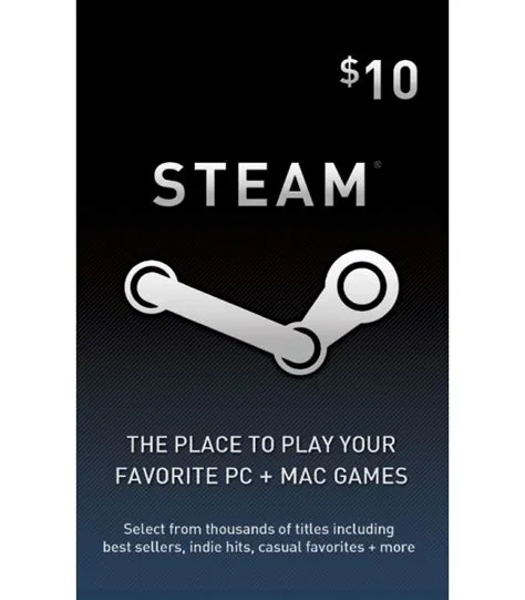 Is 10 steam card available