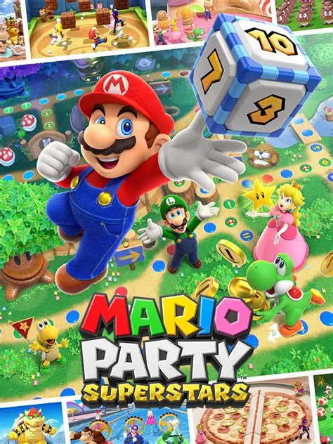 Does mario party superstars have more games