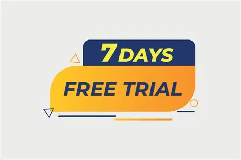 How many days are free trials