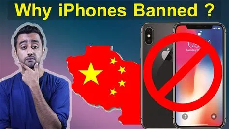 Are iphones illegal in china