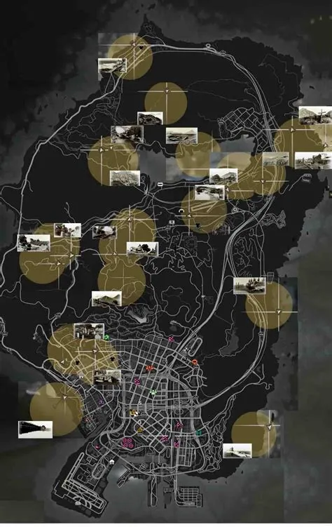 How many treasure hunts are in gta 5