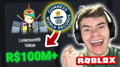 How much robux does linkmon99