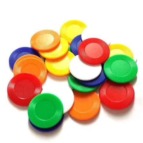 Are casino chips plastic