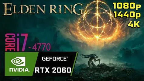 Can rtx 2060 run elden ring