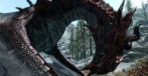 Why are some dragons named skyrim