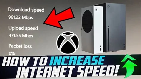 Do you need fast internet for xbox series s