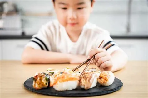 When can kids eat sushi