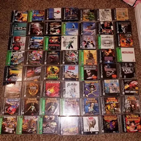 How many ps1 games are there in the world