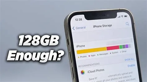 Is 128gb a lot of storage