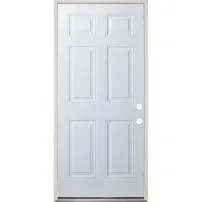 How thick is fiberglass door?