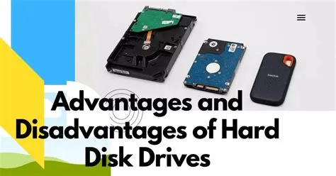 What is the disadvantage of external hard drive