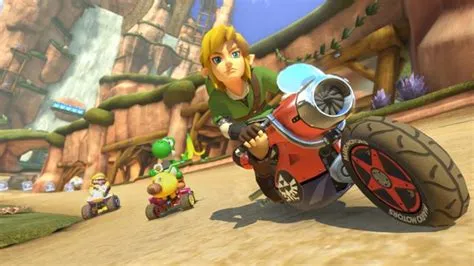 Is link dlc in mario kart 8