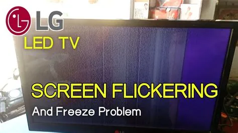 Can led tvs freeze