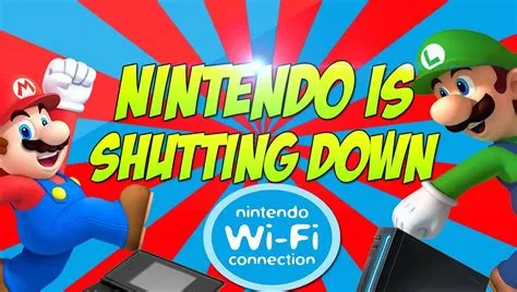 Why did nintendo shut down wifi