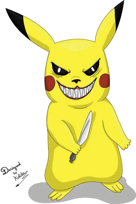 What is the name of evil pikachu