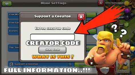 What is the benefit of supporting a creator in coc