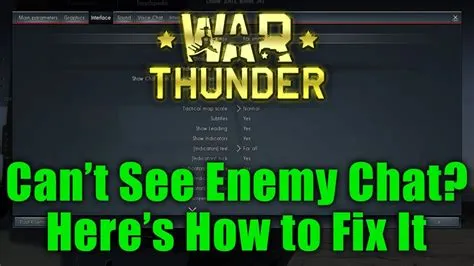 Did war thunder remove chat