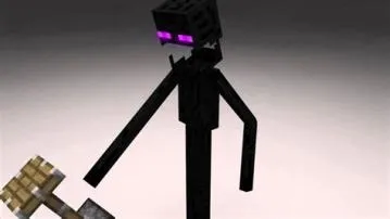 Do endermen get mad if you look at them through glass?