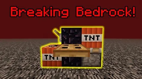 How many hours does it take to break bedrock in minecraft